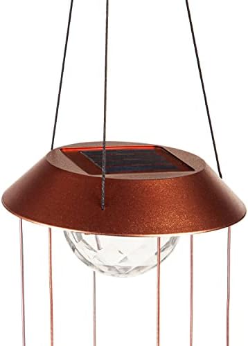 Evergreen Color Changing Solar Mobile with Spinning Light Refractor, Truck with Florals- 7 x 29 x 7 Inches Fade and Weather Resistant Outdoor Decoration for Homes, Yards and Gardens - Image 4