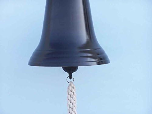 Hampton Nautical Bl-2019-11-BZ Bronze Hanging Ship's Bell 15" - Nautical Bell - Nautical Decoration - Image 5