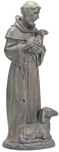 Roman 15.25" H Saint Francis Garden Statue - Image 3