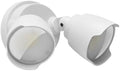 LED Flood Light Outdoor, Exterior Security Lights, 3000K/5000K Light, IP65 Waterproof, Dual-Head Wall/Eave Mount Flood Light Energy Saving for Garage, Patio, Yard (White-Modern, 1 Pack) by CELAVY