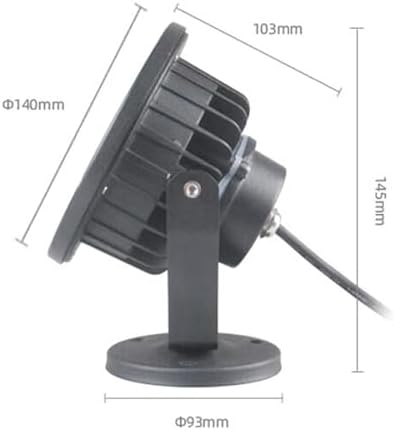 Outdoor Landscape Spotlights LED Spotlight - Led Beam Light, AC 90-260 V LED Outdoor Floodlight, IP67 Outdoor Waterproof Surface-Mounted Spotlight, Spotlight Landscape Pr - Image 2