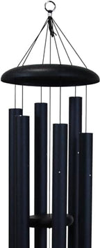 50" Aluminum Wind Chimes - Premium Wind Chime to Create a Zen Atmosphere - Wind Chime Suitable for Outdoor, Garden, Patio, Backyard, Garden Decoration with Wind Catcher Decor Gift (Midnight Blue) - Image 2