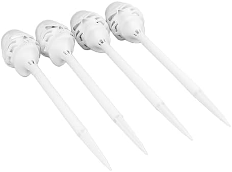GOWENIC 4pcs Solar Torch Skull Lights for Halloween Graveyard - Image 4