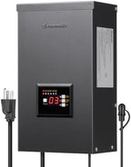 DEWENWILS 600W Low Voltage Landscape Transformer, 6 Independent Outputs, Outdoor Waterproof 12 Volt Transformer with Photocell & Timer, 120V to 12V/14V AC, Multi Zone Landscape Lighting Transformer… by DEWENWILS