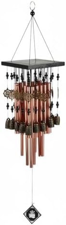 Outdoor Hanging Wind Chime Tube Wind Chime Balcony Chime Garden Bell with Layered Ornamental Design for Suitable for Porch Patio entryway Courtyard Outdoor Living Areas by Unknown