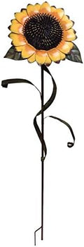 E-view Metal Sunflower Garden Stakes - Spring Outdoor Decorative Plant Flower Stake - Lawn & Yard Ornaments 48" Tall by Unknown