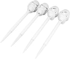 Zyyini 4pcs Solar Skull Torch Lights Flickering - Image 2