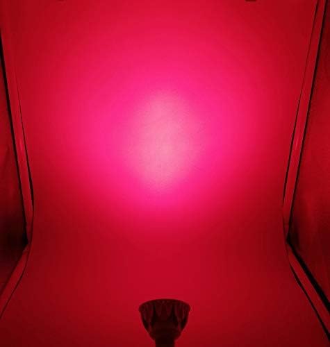 6-Pack MR16(GU10 Base) Led Bulb, Red Color, 5W,120V Voltage, Aluminum Casing, Dimmable,45 Deg - Image 3