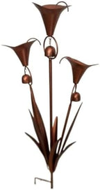 Butterfly Garden Stake Weatherproof Metal Floral Garden Stake by Unknown
