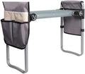 Garden Kneeler and Seat, 2024 Upgraded Foldable Heavy Duty Kneeling Bench with 2 Tool Bags and Soft EVA Foam Pad for Senior, Green by Clarfey