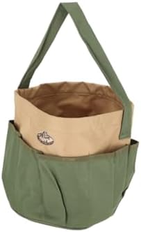 Esschert Design Canvas Round Tool Bag by Esschert+Design+USA