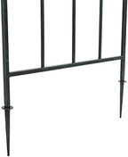 Garden Arbor, 7.3FT Metal Arbor Trellis for Climbing Plants Outdoor, Dark Green Garden Archway for Lawn, Patio and Backyard, Wedding Arches for Ceremony - Image 5