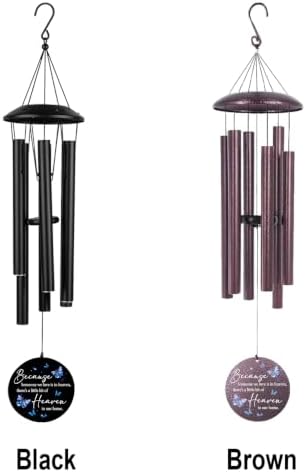 Personalized Butterfly Memorial Wind Chimes for Loss of Mother - Image 4