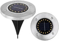 Ground Lights, Solar Lights Outdoor Disk Underground Lamp(20LED-Warm White,1Pcs) by Unknown