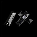 Chandelier Crystal Prisms Pendants 22X63mm 22x76mm Clear Crystal Chandelier Pendants Drops Optical Glass Prism Chandelier Crystal Prisms Pendants (Color : One Hole, Size : 22x63mm 30pcs) by Unknown