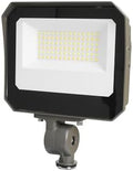 LAMPHOME LED Flood Lights Outdoor 15/20/35W and 3000/4000/5000K Adjustable 3900Lm,Dusk-to-Dawn Sensor o Dawn Flood Light for Yard, Garage, Garden,UL Listed, Includes Knuckle Mount UL Listed by ULL
