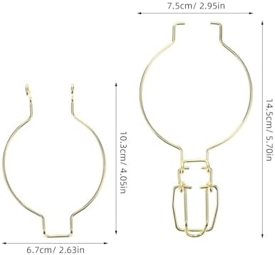 Mason Jar Hangers 10 Pcs Accessories Sealing Can Buckle Wire Clamps Jar Locking Stainless Steel Handle In Design For Hanging Bottle - Image 2
