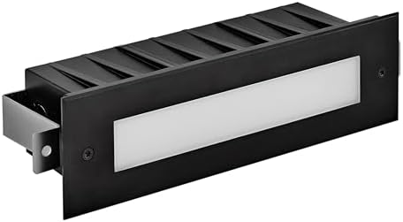 Hinkley Sparta Dash Large 12V Flat Brick Light, Stainless Steel Black by Hinkley