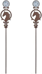 Touch of Class Pathways Driveway Marker Stake, Horse, Bronze, Set of 2 by TouchofClass