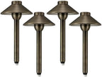 Outdoor Pathway Light – Landscaping Lighting (4 Pack) – Antique Bronze by TopNotchCo