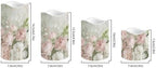 Rose Flickering Flameless Candles Pillar LED Candles with Remote and Timer Set of 4 Color Changing Battery Operated Candles for Home Decoration - Image 2
