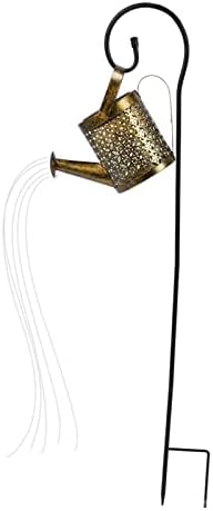 Solar Watering Can Lights Automatic Rust Proof Kettle Shape Lantern (Small 12.5x9.5x4.5CM G Type) - Image 6