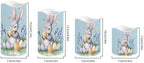 Rabbit Easter Eggs Flickering Flameless Candles Battery Operated Candles Set of 4 with Remote Control Timer Color Changing Pillar Candles Bulk Tea Lights Home Table Easter Decoration - Image 2
