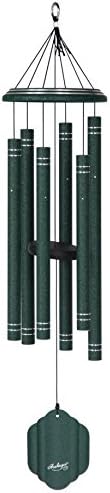 Arabesque by Wind River - 36 inch Emerald Wind Chime for Patio, Backyard, Garden, and Outdoor décor (Aluminum Chime) Made in the USA by ArabesqueWindChimes