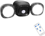 TOOWELL Battery Powered Flood Lights with Remote, Wireless Outdoor Exterior by TOOWELLMOTIONSENSORLIGHT