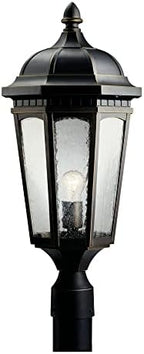 Kichler Courtyard Outdoor Post Light, Rubbed Bronze - Image 5