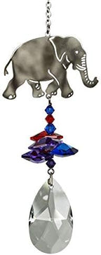 Woodstock Chimes Woodstock Rainbow Makers Collection, Crystal Fantasy, 4.5'' Elephant Crystal Fantasies Crystal Suncatchers for Outdoor, Patio, Home or Garden Décor (CFEL) by WoodstockChimes
