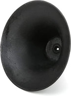 13.6'' Large Heavy Cast Iron Dinner Bell Antique Vintage Style Farmhouse Door Bell for Outdoor Garden Backyard Liberty Farm Church School, Dinner Bells, Door Bell, Large Cast Iron Bell - Image 3