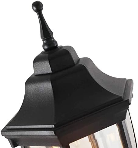 2-Pack Waterproof Aluminum Outdoor Light Fixture Wall Mount Exterior Porch Lights Outdoor Wall Lamp,Anti-Rust Porch Lights for Outside Garage Patio Exterior Lights for House - Image 6