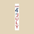 Calloway Mills 118865907 Happy 4th of July White Porch leaner, 59" x 7.25" by Callowaymills