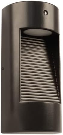 Feit Electric Dusk to Dawn Outdoor Wall Sconce, 12W Half Moon Wall Mount Light Fixture, Integrated LEDs, UV Protected, Weatherproof, 250 Lumens, 5000k Daylight, Hardwired, Bronze S8PHMWM/850/DD/BZ/HD by FeitElectricCompany