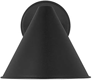 Generation Lighting Crittenden Small Outdoor Wall Lantern in Black by GenerationLighting