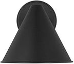 Generation Lighting Crittenden Small Outdoor Wall Lantern in Black by GenerationLighting