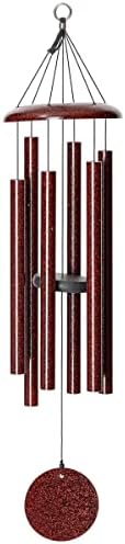 Corinthian Bells by Wind River - 36 inch Ruby Splash Wind Chime for Patio, Backyard, Garden, and Outdoor Decor (Aluminum Chime) Made in the USA by CorinthianBells