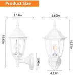 FUDESY Outdoor Wall Lantern, Exterior Waterproof Wall Sconce Light Fixture - Image 2