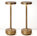 LED Cordless Lamp 5000mAh Table Lights Rechargeable 2-Pack Bronze by SHANGCAI