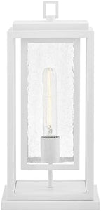 Hinkley Republic Medium 12V Outdoor Pier Mount Lantern, Textured White - Image 6
