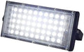 50W Led RGB Flood Light Lamp Ac 220 Outdoor Floodlights Ip66 Waterproof Reflector Led Spotlight Red Green Blue Garden Lighting for Court,Garden,Warehouse,Cold Light by Unknown