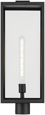 Kichler Branner Outdoor Post Light, Textured Black - Image 4