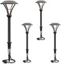 GOODSMANN Low Voltage Path Lights Landscape Lighting 1 Watt LED 60 Lumens Flood Lights with Metal Stake for Garden Yard Patio Area Outdoor Lighting (4 Pack) 9920-2104-04 by GOODSMANN