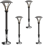 GOODSMANN Low Voltage Path Lights Landscape Lighting 1 Watt LED 60 Lumens Flood Lights with Metal Stake for Garden Yard Patio Area Outdoor Lighting (4 Pack) 9920-2104-04 by GOODSMANN