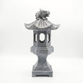 Japanese Resin Pagoda Lantern Garden Statue by Unknown
