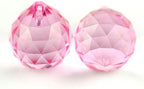 100mm Large Crystal Prism Suncatcher for Windows Hanging, Colorful Glass Crystal Sun Catcher Beads Pendants Maker Balls for Indoor Outdoor Garden Feng Shui Home Decor Pink - Image 2