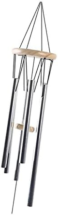Opper Money Wind Chime Pendant Balcony Outdoor Yard Garden Home Decoration Metal Pipe Large Chimes Bells Tubes(E) by Unknown