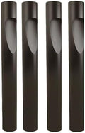 Solus Architectural LED Bollard Light – Tunable Color Temperature 3000K/4000K/5000K, 20W Integrated LED, ETL Listed, 180° Light Distribution, Black or Bronze, Surface Mount (Bronze, 4 Pack) by Solus
