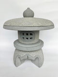 15.7-inches Green Sandstone Pagoda Lantern Garden Statue Outdoor, Garden Landscape Decorative Lamp Ornament for Balcony, Patio, Porch Lawn Decoration (Style 4) by NATURALMARBLE